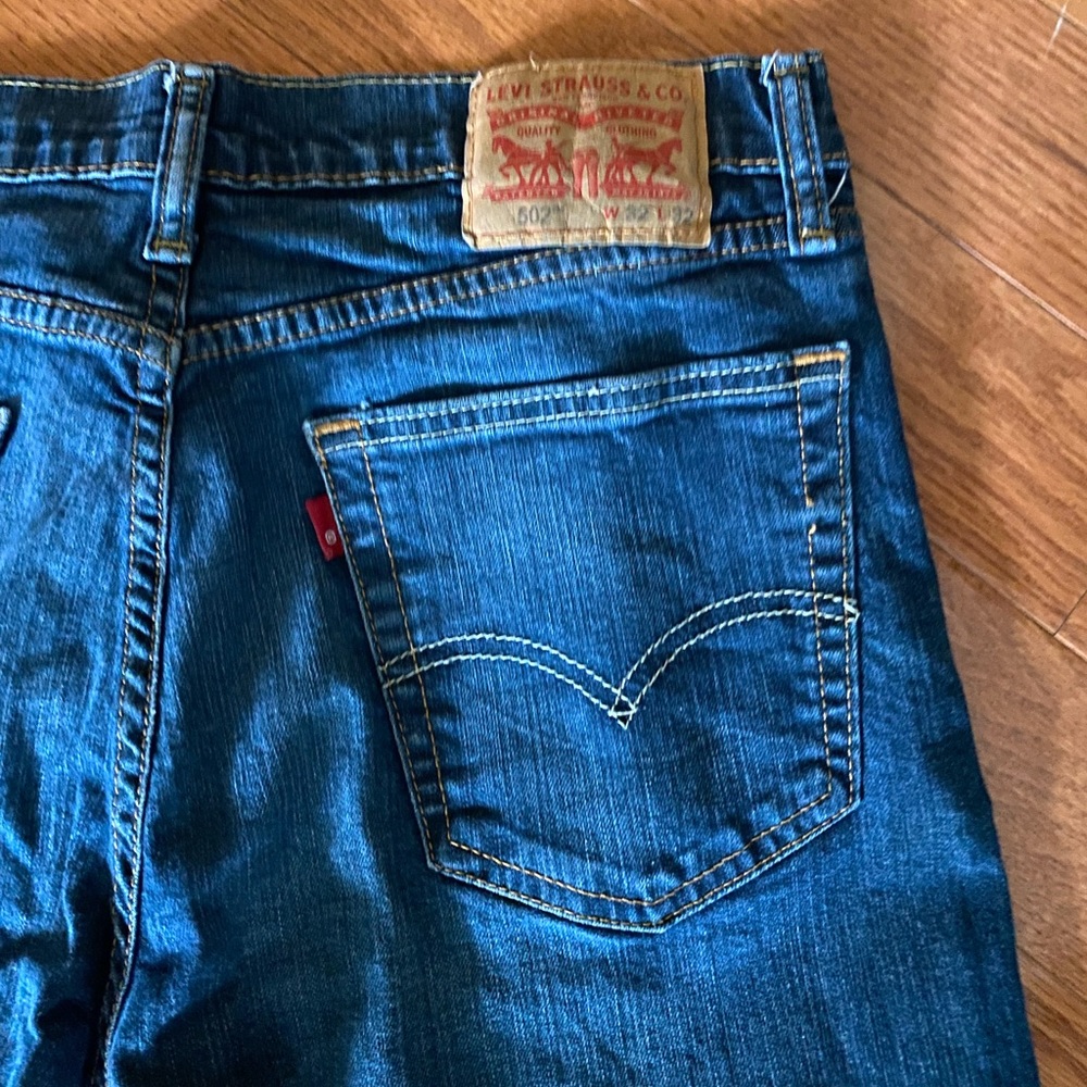 Levi’s Dark Washed 502 Jeans